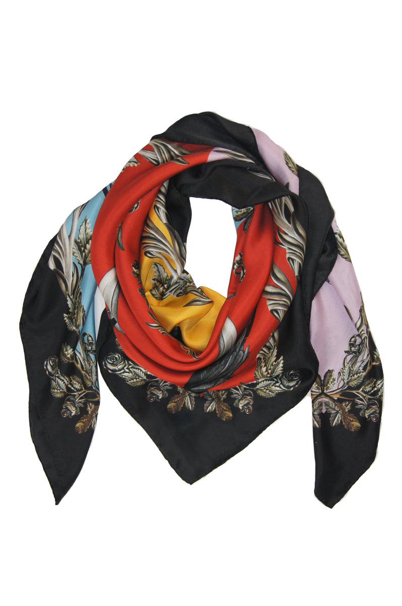 MERLETTA / SUMMER Large Silk Print Scarf – FashionRooftop